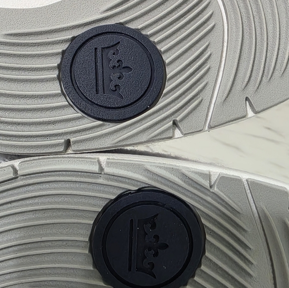 Peter Millar Light Gray Knit Sneakers - Picture 8 of 8